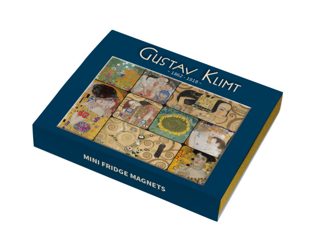 Set koelkastmagneetjes: Gustav Klimt