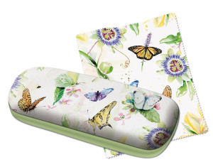 Brillenkoker incl. brillendoekje: Passion for Butterflies, Michelle Dujardin