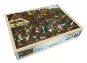 Puzzel (1.000 stukjes): Spreekwoorden, Pieter Brueghel ll