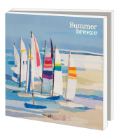 Kaartenmapje met env, vierkant: Summer Breeze, Marian Binnenweg