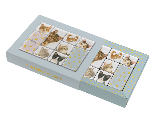 Set koelkastmagneetjes: Franciens katten, Francien van Westering