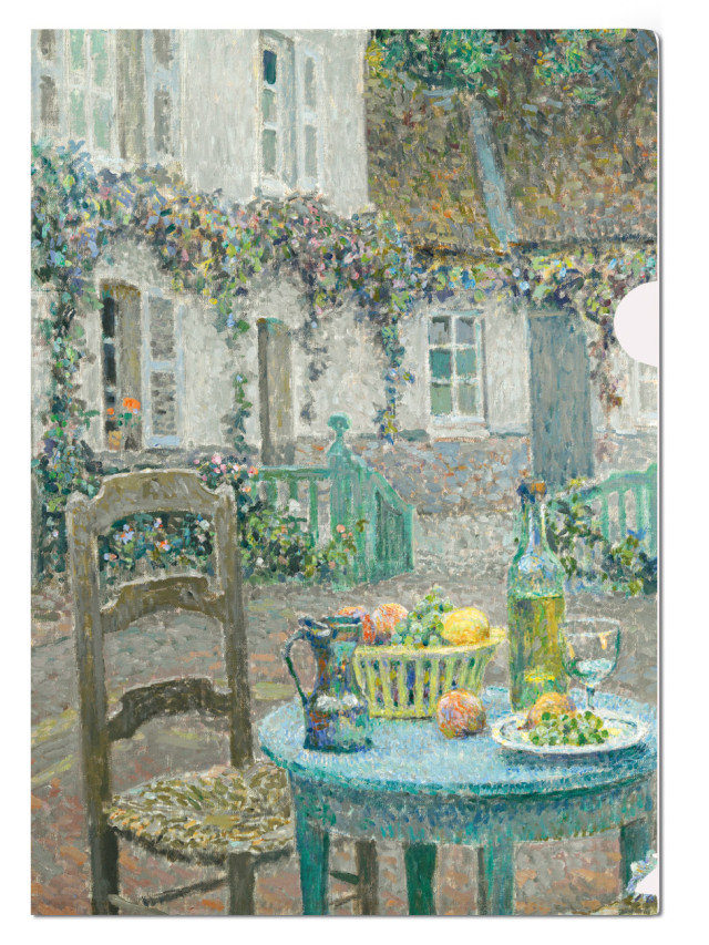 L-mapje A4 formaat: La Table bleue, Henri Le Sidaner, Singer Laren