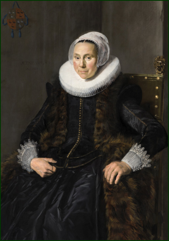 Portret van Cornelia Vooght, Frans Hals, Het Frans Hals Museum