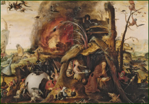 De verzoeking van de heilige Antonius, Jan Mandijn, Het Frans Hals Museum