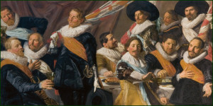 Feestmaal van officieren van de St. Jorisschutterij, Frans Hals,  Frans Hals Museum