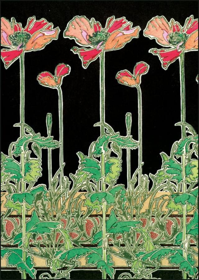 Plate 38 from 'Documents Décoratifs', Alphonse Marie Mucha