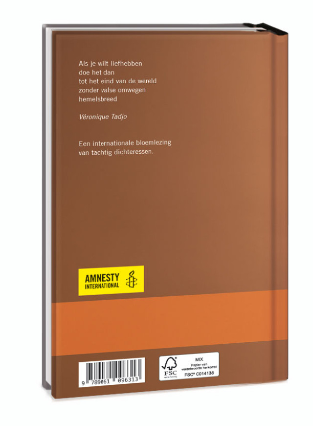 Dichtbundel: Voor jou, Amnesty International