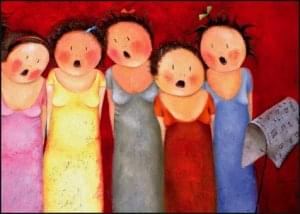 Singing Lustily, Judith Stam