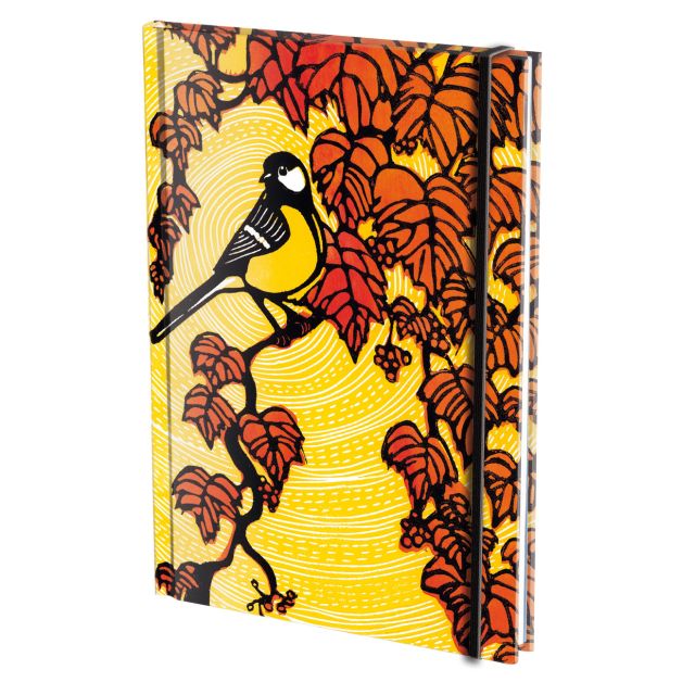 Notitieboek A5, harde kaft: Dit gaat nooit voorbij, Koolmees, Octavie Wolters