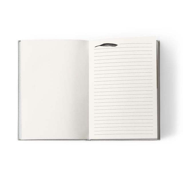 Notitieboek A5, harde kaft: Dit gaat nooit voorbij, Koolmees, Octavie Wolters