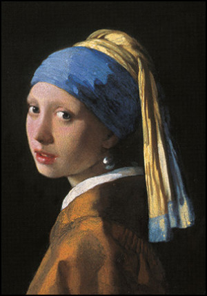 Meisje met de parel - Girl with the Pearl Earring, Johannes Vermeer, Mauritshuis
