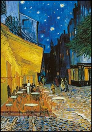 Café-terrace at night, Vincent van Gogh