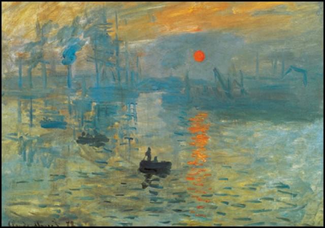 Impression Sunrise, Claude Monet