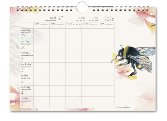 Michelle Dujardin, Animals, familie planner 2026