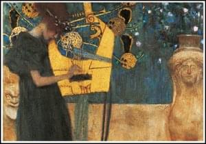The Music, Gustav Klimt
