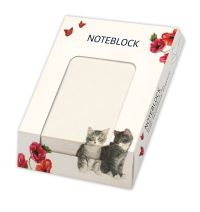 Memo blocnote: Franciens Kittens & Poppies, Francien van Westering