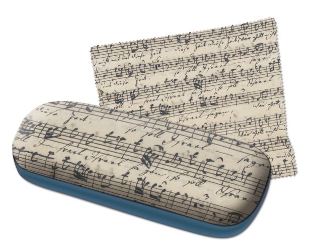 Brillenkoker incl. brillendoekje: Die Kantate, J.S. Bach, Bach Archiv Leipzig