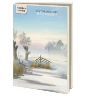 Kaartenmapje met env, groot: Winterlandscapes, Sietse Wiersema