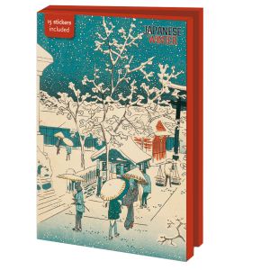 Kaartenmapje met env, groot: Japanese Winter