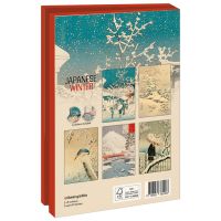 Kaartenmapje met env, groot: Japanese Winter
