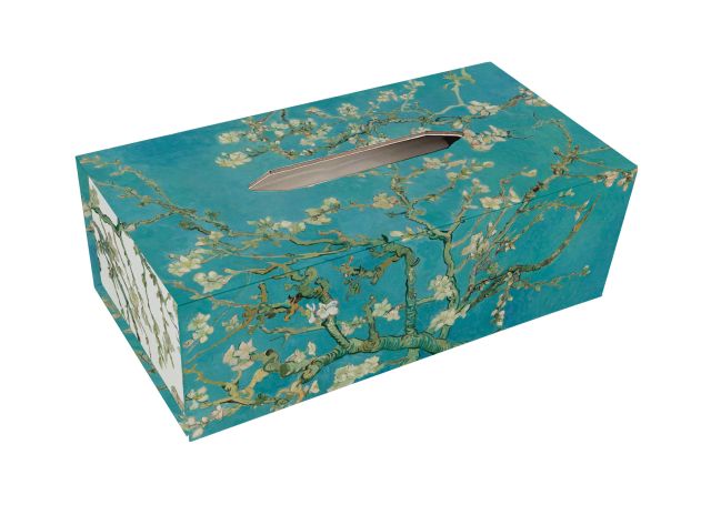 Tissuebox houder:  Almond Blossom, Vincent van Gogh, Van Gogh Museum