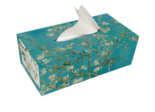 Tissuebox houder:  Almond Blossom, Vincent van Gogh, Van Gogh Museum