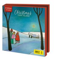 Kaartenmapje met env, vierkant: Christmas, Toon Tieland, Amnesty International