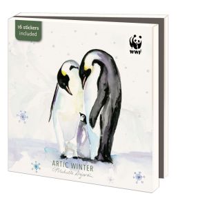 Kaartenmapje met env, vierkant: Arctic Winter, Michelle Dujardin