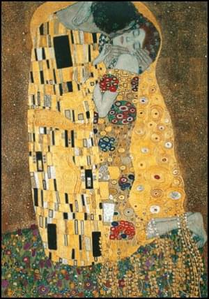 The kiss-De kus, Gustav Klimt