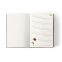 Notitieboek A5, harde kaft:  Wild Flower Field, Janneke Brinkman-Salentijn