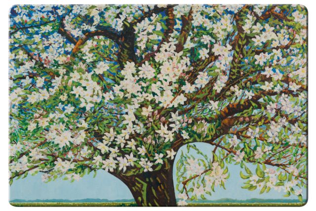 Placemat: Beemster, Bloeiende boom, Charley Toorop, Museum More