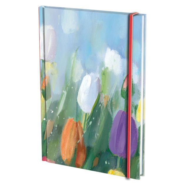 Notitieboek A5, harde kaft: Tulipfields, Sietse Wiersma