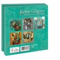 Kaartenmapje met env, vierkant:Collectie van  Cees Teunen, Kenne Gregoire
