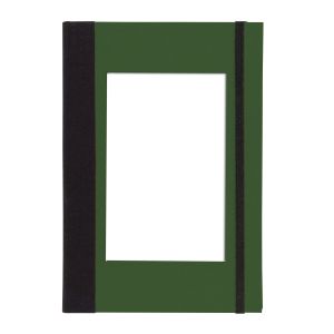 Passepartout notebook, staand / portrait / hoch