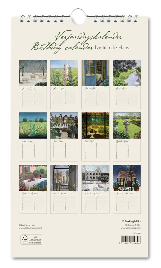 Verjaardagskalender: Laetitia de Haas