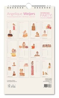 Verjaardagskalender: Sparrows party, Angelique Weijers