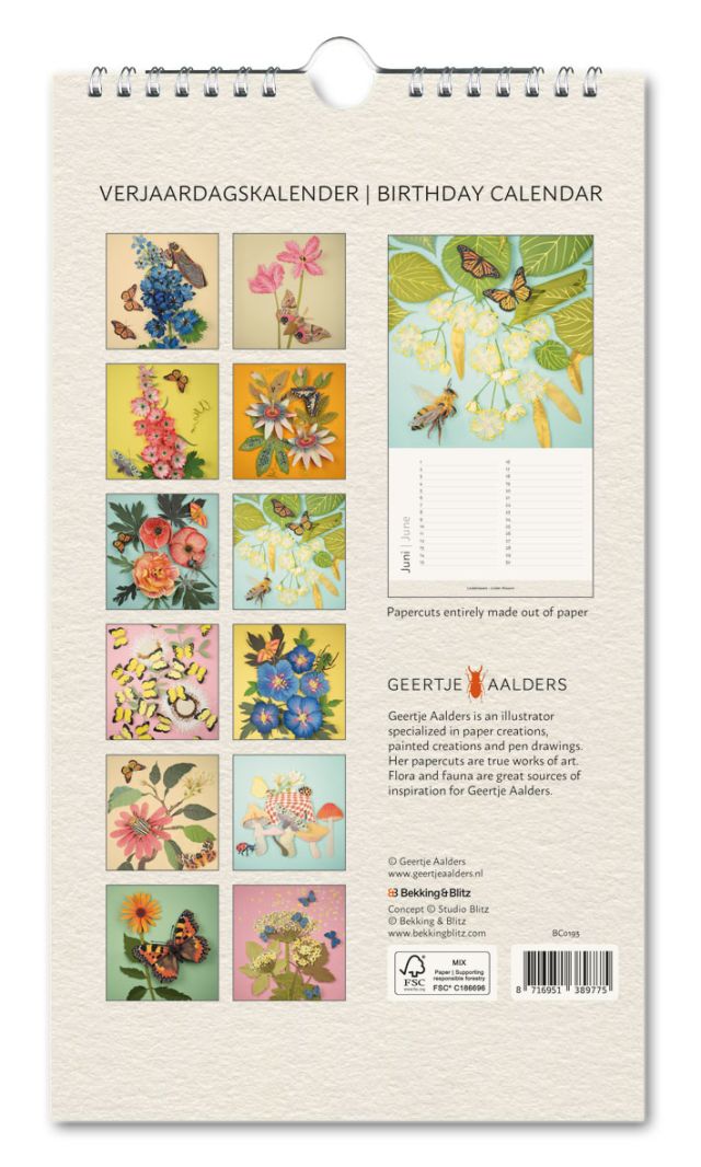 Verjaardagskalender: Geertje Aalders