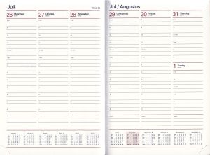 Combi agenda A5 week 2026-2027