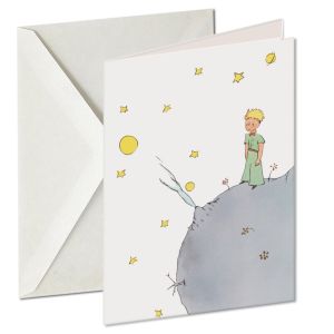 On his planet, The Little Prince