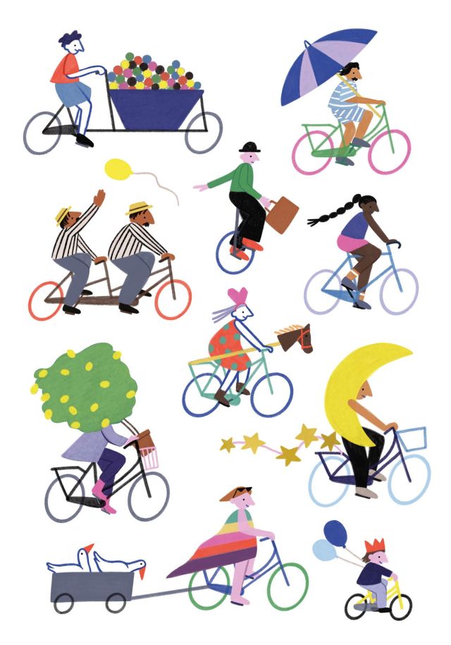 Fietsen, Liset Celie