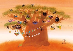 Feestboom, Kleine Aap, Mies van Hout