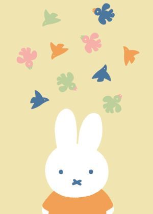 Nijntje - Miffy - Nijntje met vogels /S, Dick Bruna