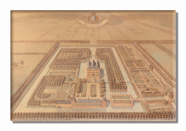 Koelkastmagneet:Bentinck, Kasteel Amerongen