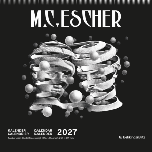 M.C. Escher mini maandkalender 2027