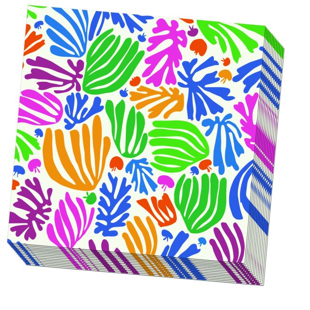 Servetten: Painting with Scissors, Henri Matisse