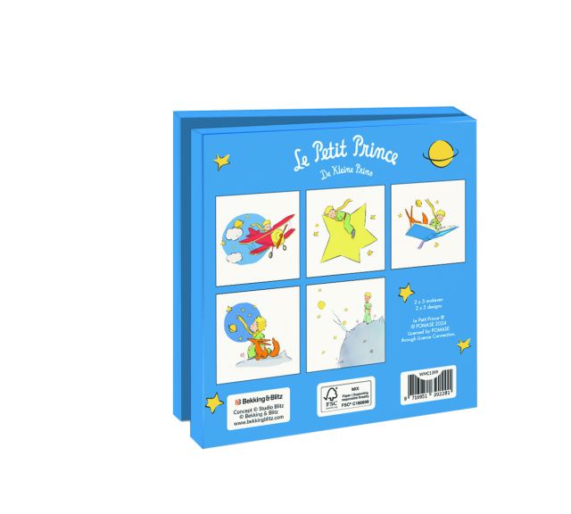 Kaartenmapje met env, vierkant: Le Petit Prince 