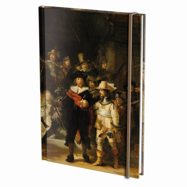 Notitieboek A5, harde kaft: De Nachtwacht, Rembrandt, Rijksmuseum