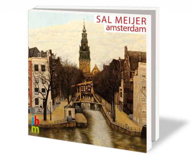 Kaartenmapje met env, vierkant: Amsterdam, Sal Meijer
