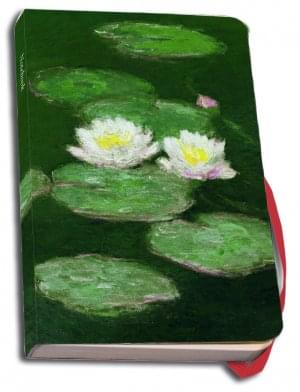 Notitieboek A6, zachte kaft: Waterlelies, Claude Monet