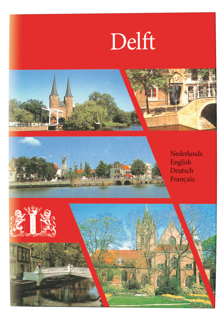 Wanderführer: Delft, viersprachig